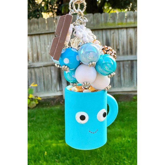 Heidi Kenney x Kid Robot Hot Chocolate Keychain Purse Bag Charm - Picture 3 of 8